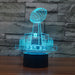 NFL Inspired Super Bowl 3D Optical Illusion Lamp - 3D Optical Lamp