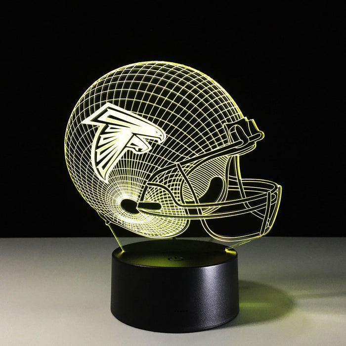 Atlanta Falcons 3D Optical Illusion Lamp - 3D Optical Lamp
