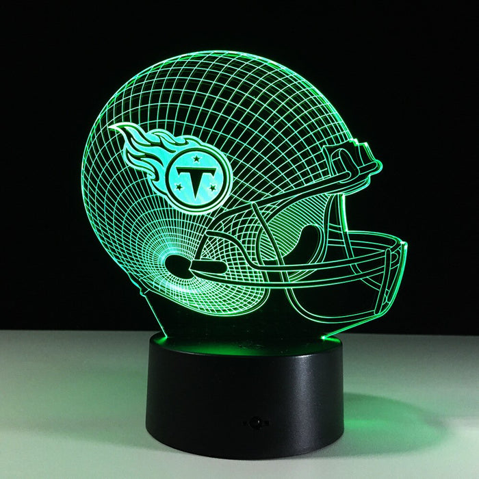 Tennessee Titans Inspired 3D Optical Illusion Lamp