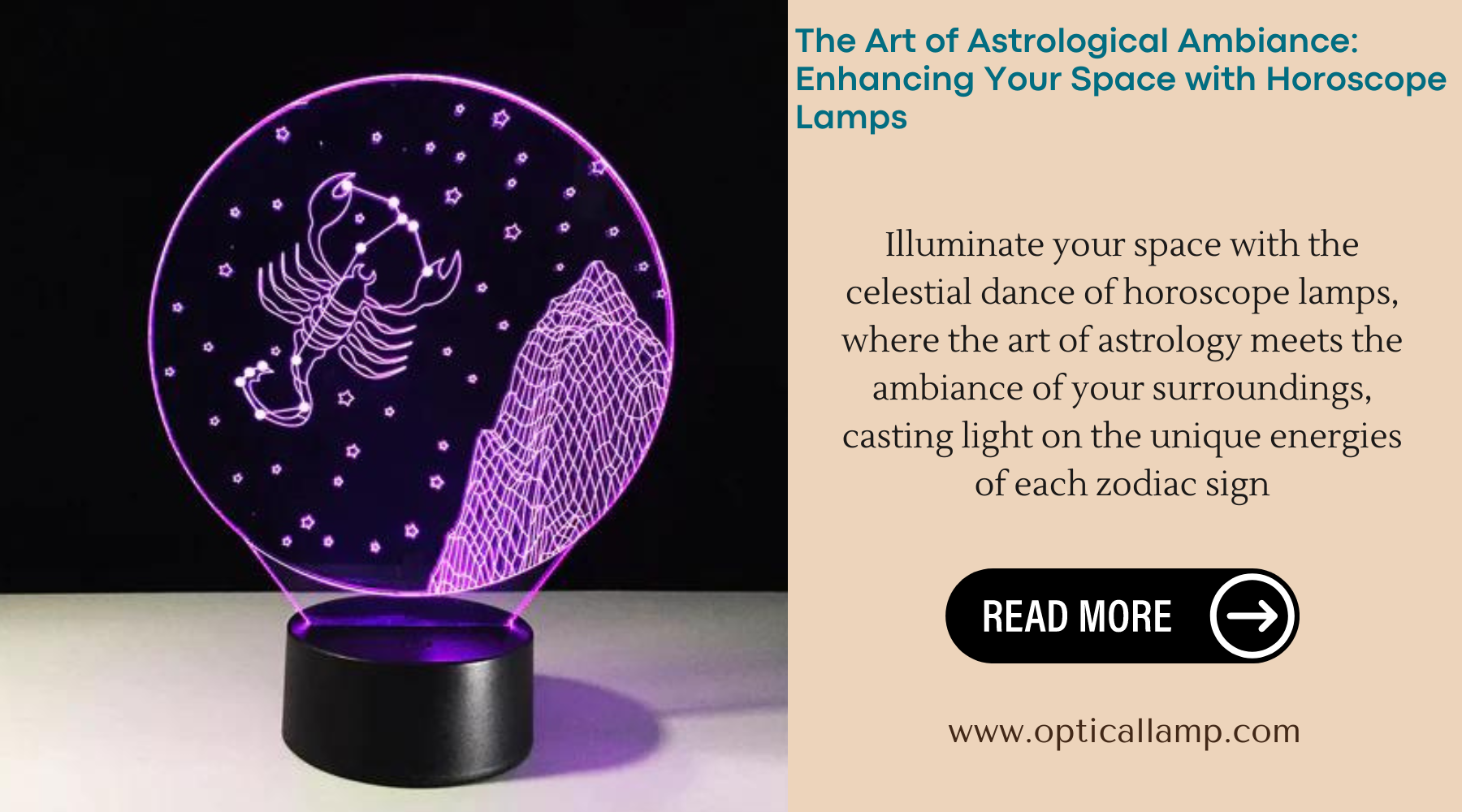The Art of Astrological Ambiance: Enhancing Your Space with Horoscope Lamps