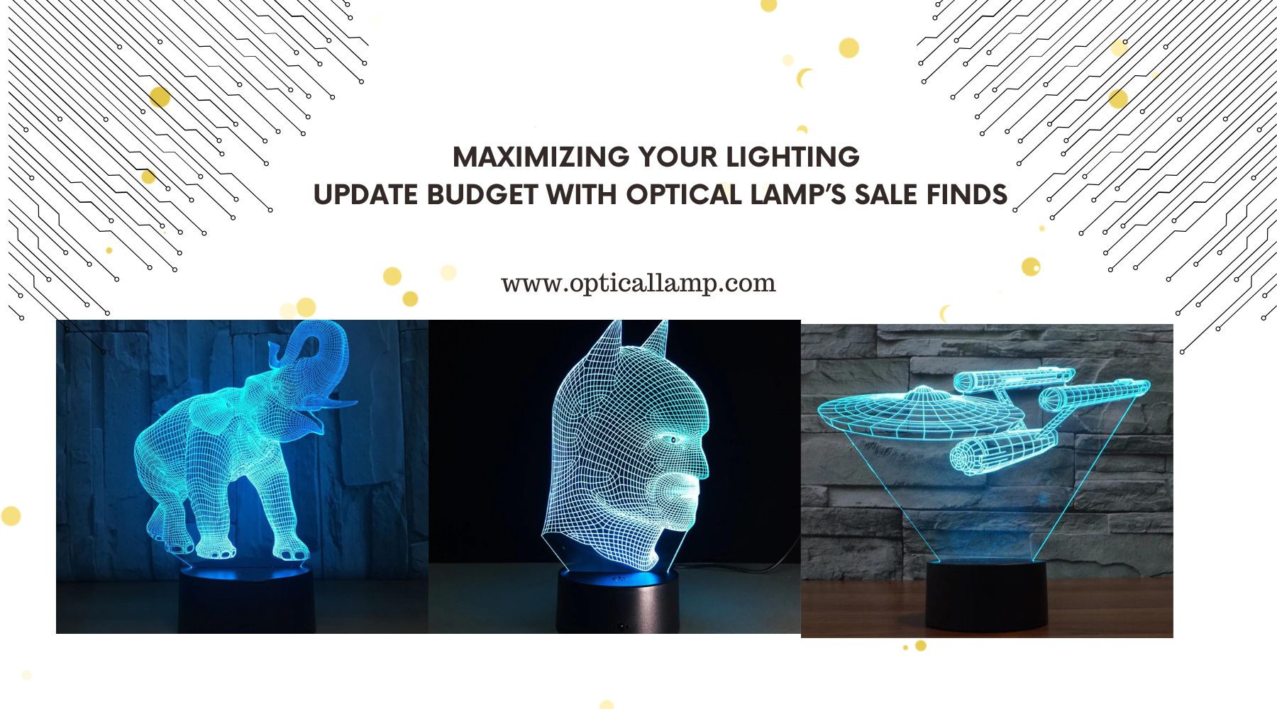 Maximizing Your Lighting Update Budget with Optical Lamp’s Sale Finds
