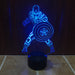 Marvel Inspired Captian America 3D Optical Illusion Lamp - 3D Optical Lamp