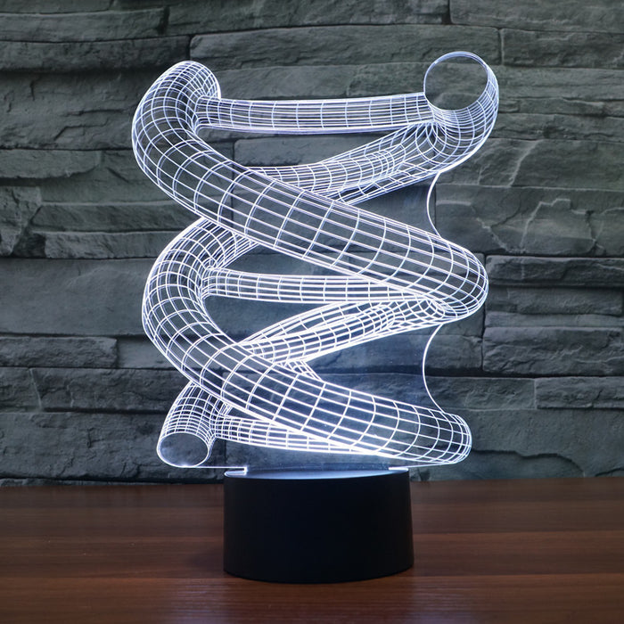 Scientific DNA 3D Optical Illusion Lamp - 3D Optical Lamp