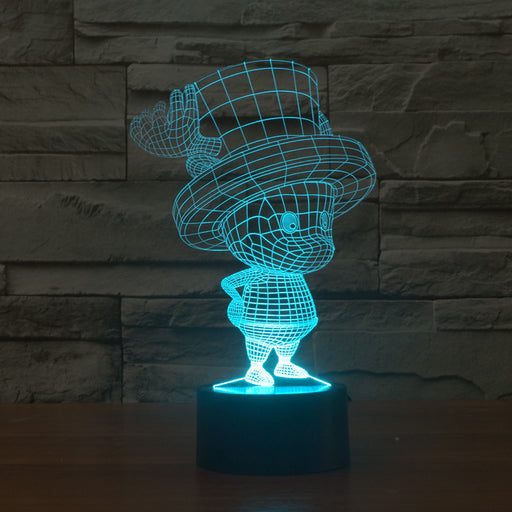 Adorable Joe 3D Optical Illusion Lamp - 3D Optical Lamp