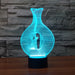Realistic Cageling 3D Optical Illusion Lamp - 3D Optical Lamp