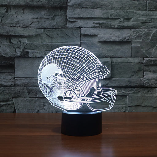 NFL Cleveland Browns Inspired 3D Optical Illusion Lamp - 3D Optical Lamp