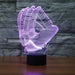 Realistic Baseball Gloves 3D Optical Illusion Lamp - 3D Optical Lamp