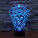 Mysterious & Stylish Mask 3D Optical Illusion Lamp - 3D Optical Lamp