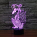 European Traditional Dragon 3D Optical Illusion Lamp - 3D Optical Lamp