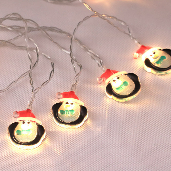 Christmas Penguins String Lamp