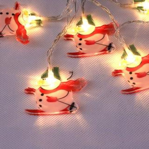 Snowman Christmas String Lamp