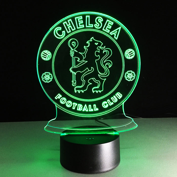 Football Chelsea 3D Optical Illusion Lamp - 3D Optical Lamp