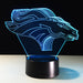 3D Optical Denver Broncos Illusion Lamp - 3D Optical Lamp