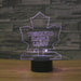 Maple Leafs 3D Optical Illusion Lamp - 3D Optical Lamp