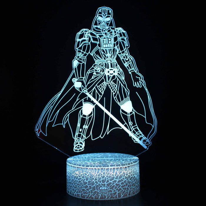 Darth Vader - Star Wars Character 3D Optical Illusion Lamp