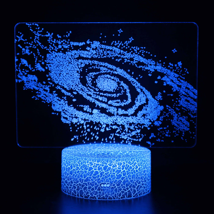 The Milky Way Galaxy 3D Optical Illusion Lamp