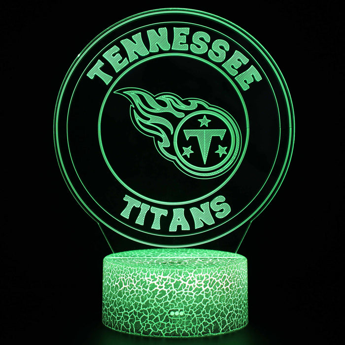 Tennessee Titans 3D Optical Illusion Lamp