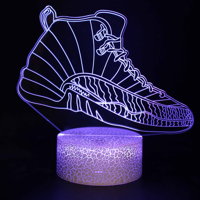 Basketball Shoes 3D Optical Illusion Lamp