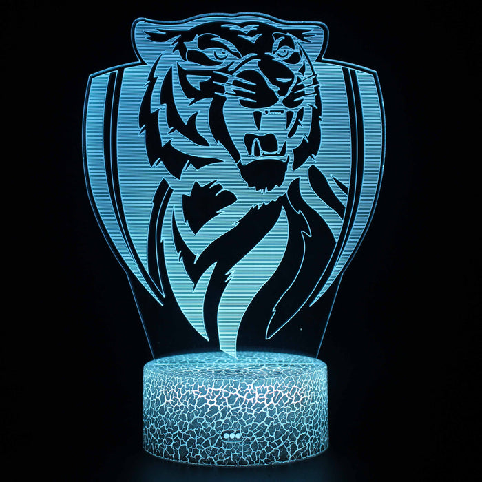 Realistic Tiger 3D Optical Illusion Lamp