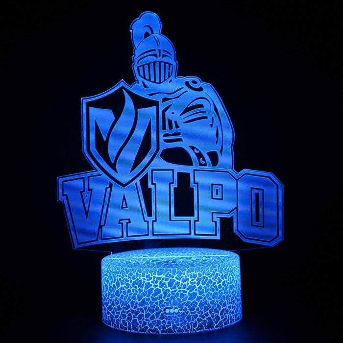 Valpo Basketball 3D Optical Illusion Lamp