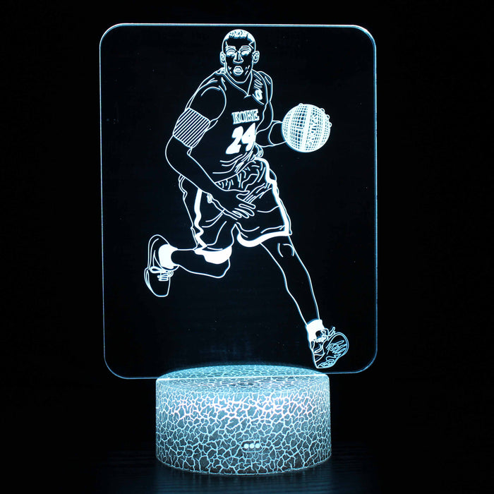 Kobe Bryant 3D Optical Illusion Lamp