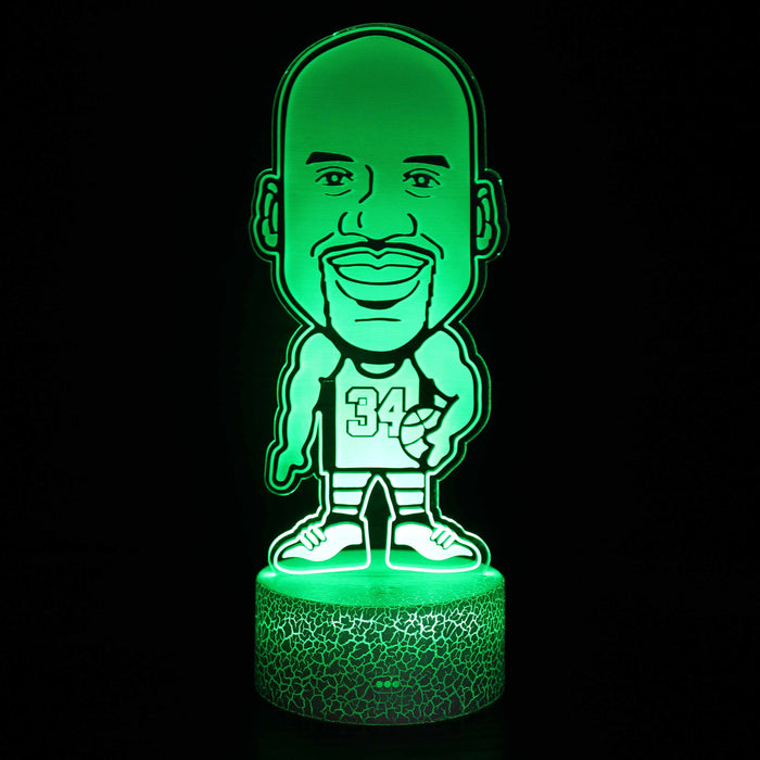 Shaquille O'Neal 3D Optical Illusion Lamp