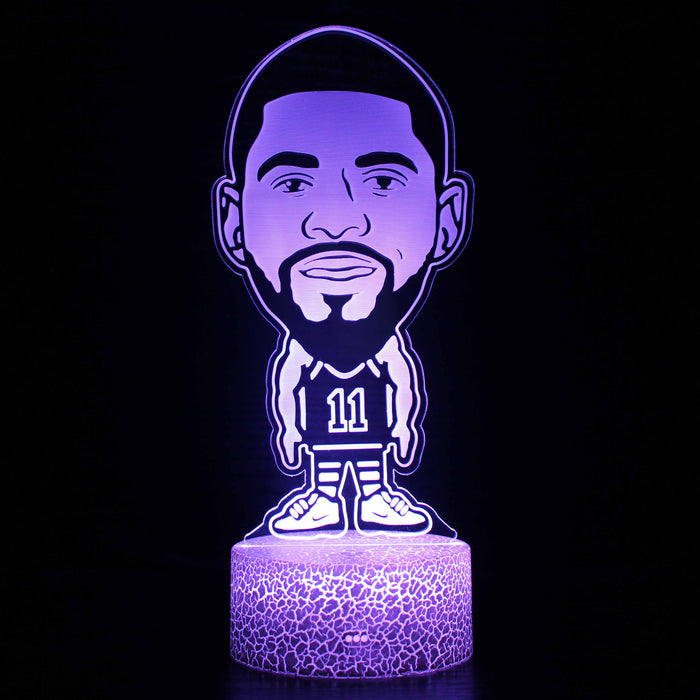 Kyrie Irving 3D Optical Illusion Lamp