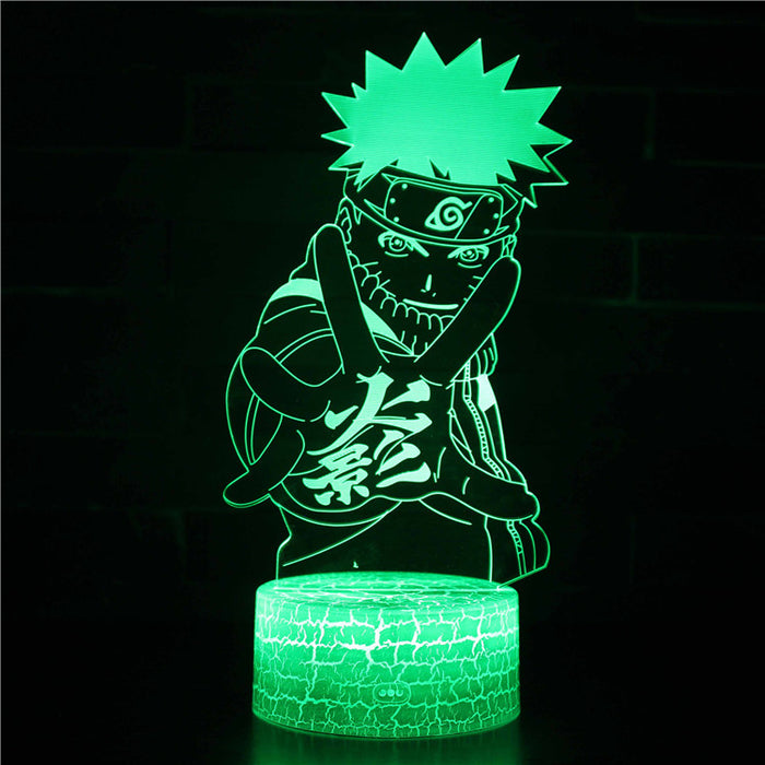 Naruto Hokage Character 3D Optical Illusion Lamp