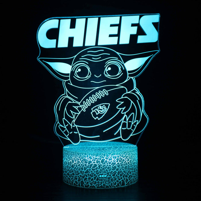 Star Wars Chiefs 3D Optical Illusion Lamp