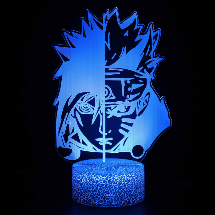 Naruto Character 3D Optical Illusion Lamp