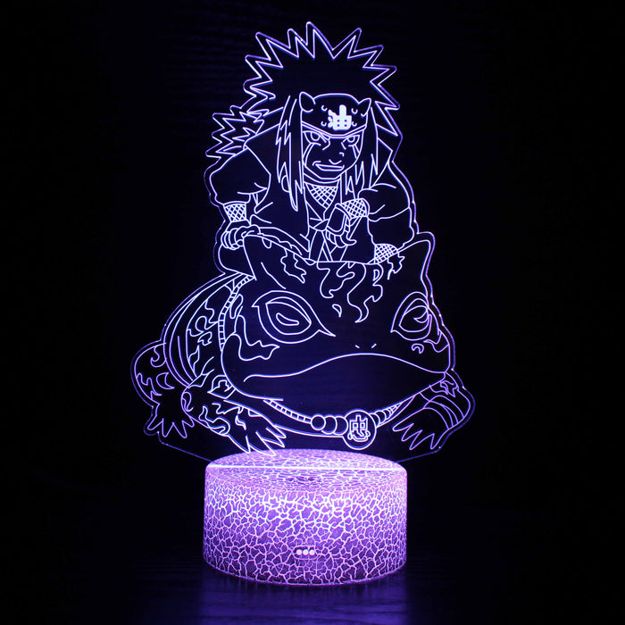 Naruto Sage Mode Character 3D Optical Illusion Lamp