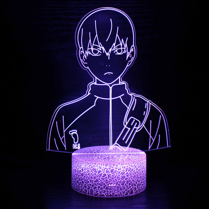 Haikyuu Young Kageyama 3D Optical Illusion Lamp
