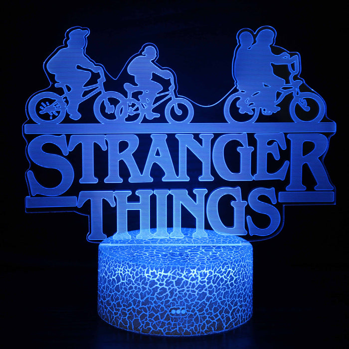 Stranger Things 3D Optical Illusion Lamp
