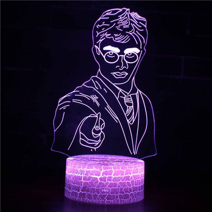 Harry Potter 3D Optical Illusion Lamp