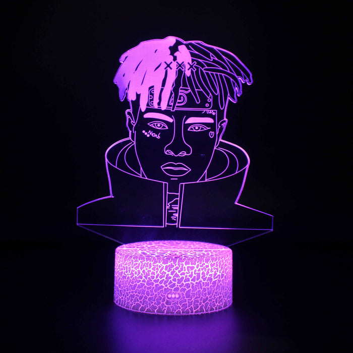 Famous Singer X 3D Optical Illusion Lamp