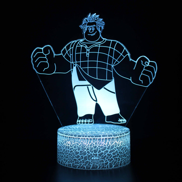 Toy Story Buzz Cartoon Optical Illusion Lamp