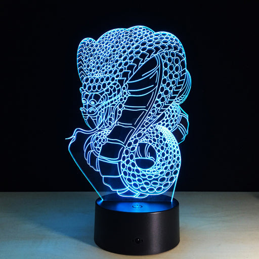 Devil Dragon 3D Optical Illusion Lamp - 3D Optical Lamp