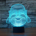 Laughing Buddha 3D Optical Illusion Lamp - 3D Optical Lamp