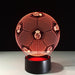 Football Madrid 3D Optical Illusion Lamp - 3D Optical Lamp