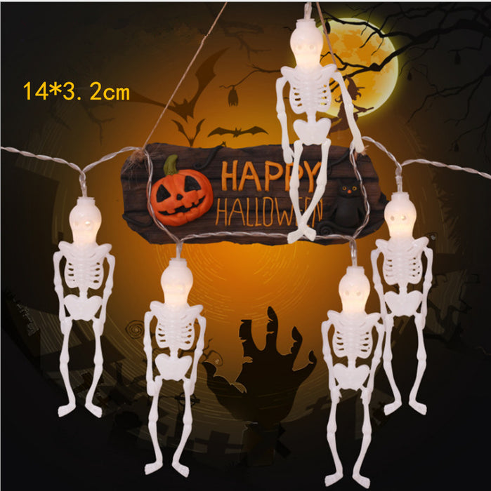 Skeleton Halloween String Lamp