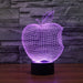 Realistic Apple 3D Optical Illusion Lamp - 3D Optical Lamp