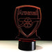 Football Arsenal 3D Optical Illusion Lamp - 3D Optical Lamp