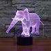 Elephant 3D Optical Illusion Lamp - 3D Optical Lamp