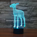 Stoic Deer 3D Optical Illusion Lamp - 3D Optical Lamp