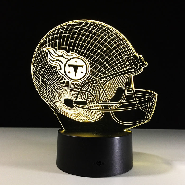 Tennessee Titans Inspired 3D Optical Illusion Lamp
