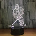 Hockey Ice Ball 3D Optical Illusion Lamp - 3D Optical Lamp