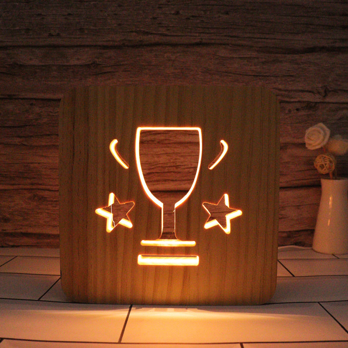 Trophy Hallow Carving Lamp