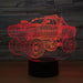 Off Road Vehicle 3D Optical Illusion Lamp - 3D Optical Lamp