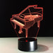 Piano 3D Optical Illusion Lamp - 3D Optical Lamp