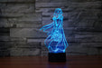 Frozen Inspired 3D Optical Illusion Lamp - 3D Optical Lamp
